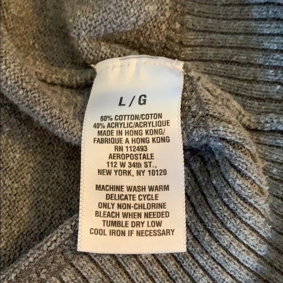 Aeropostale Size L Crew Neck Long Sleeve Sweater - Picture 10 of 11